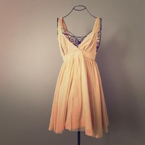 Pretty as a peach dress